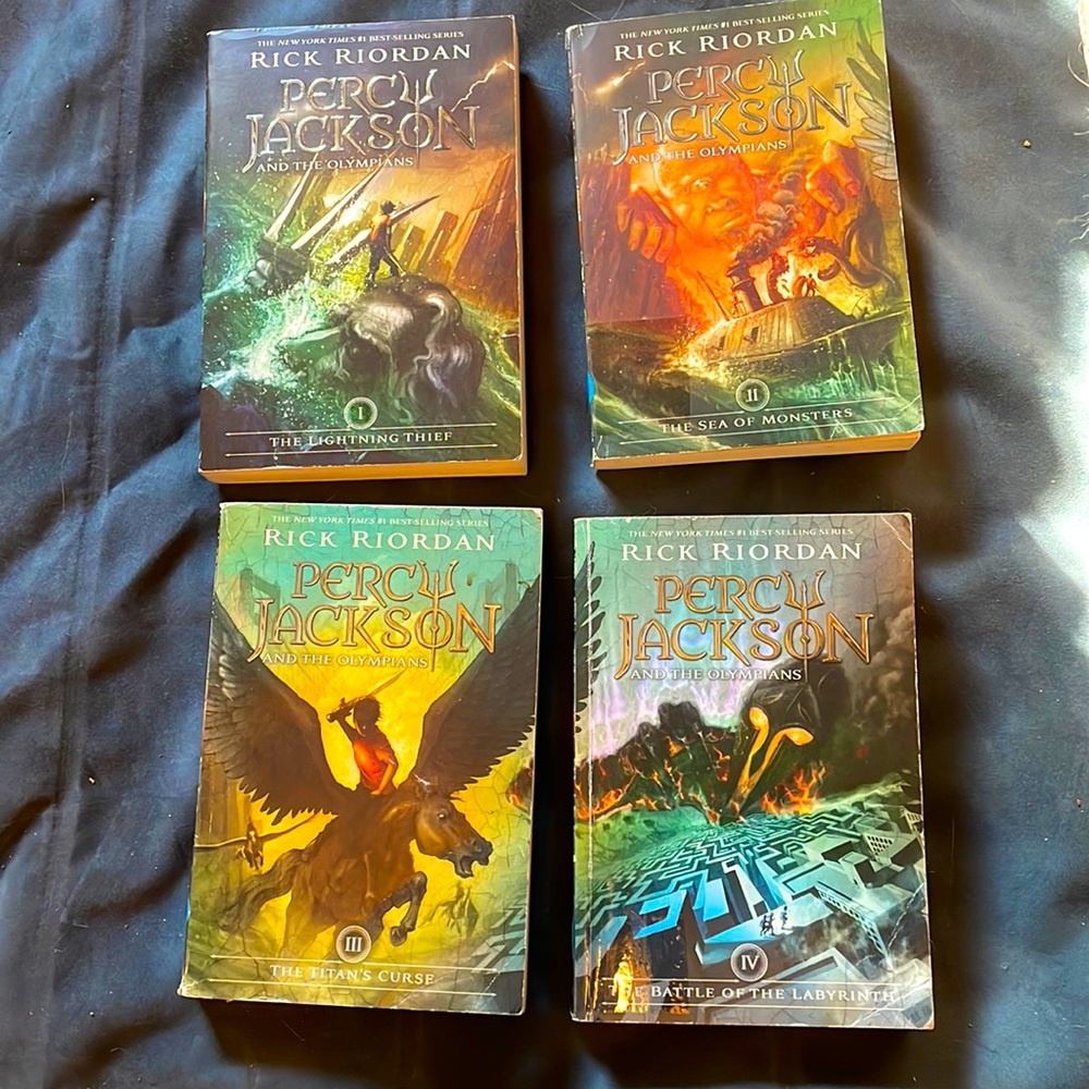 Percy Jackson Last Olympian 1-4